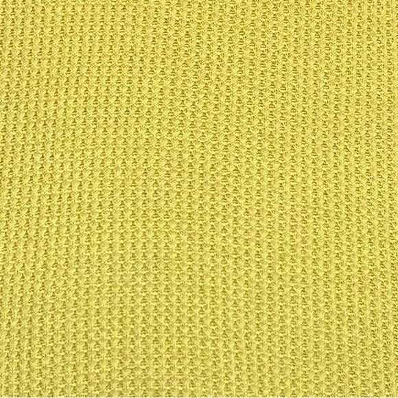 🌟 Yellow Waffle Knit Long Sleeve - Picture 5 of 6